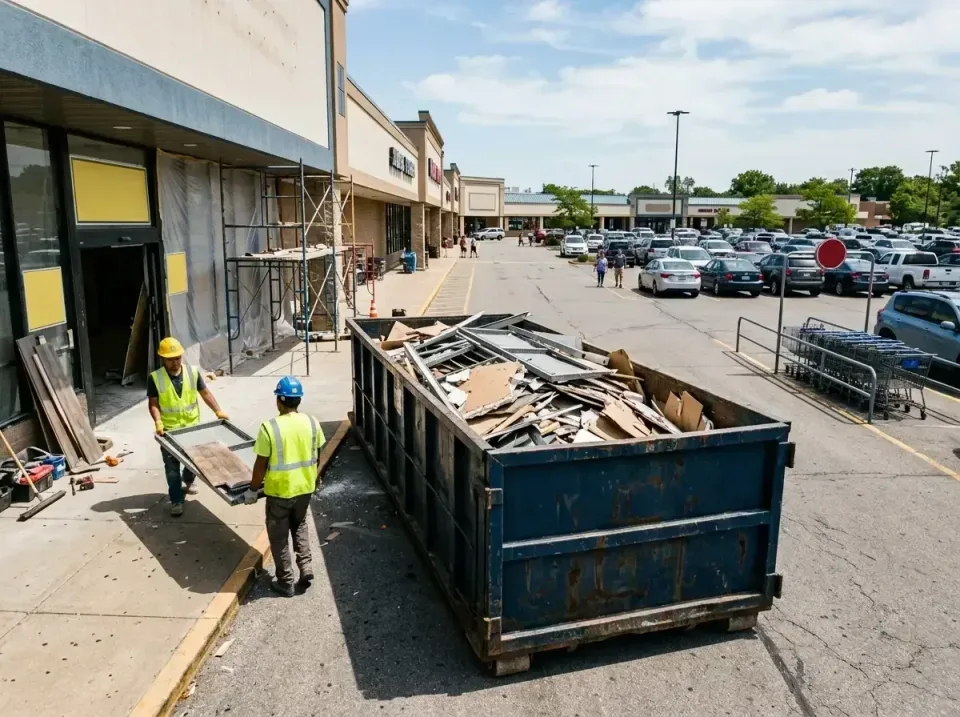 retail-store-renovation-debris-003 — frequently asked questions, Roll-off Dumpster Rentals in Pontiac, IL